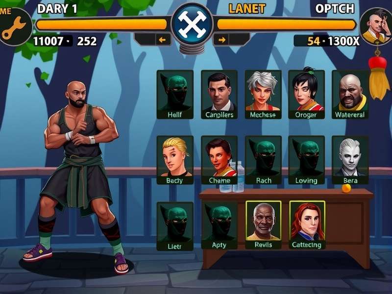 Black Pepper Brawl Character Selection